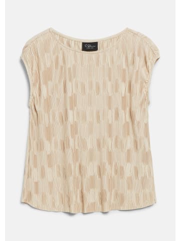 s.Oliver T-Shirt  in  8048_helles beige