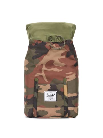 Herschel Retreat 19.5 - Rucksack 15" 43 cm (fiery red night camo) in woodland camo