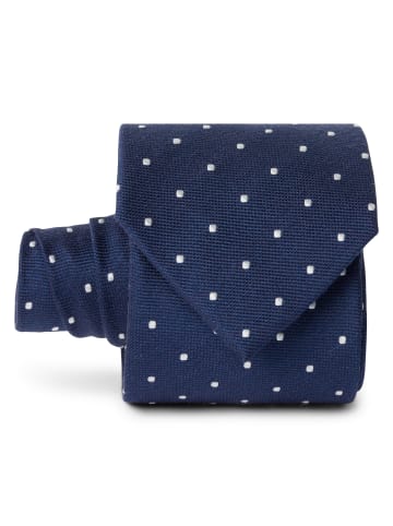 Finshley & Harding Krawatte in marine - 0001