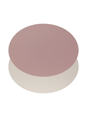 FREEFORM DUO Platzset, Oval, Altrosa/Stein