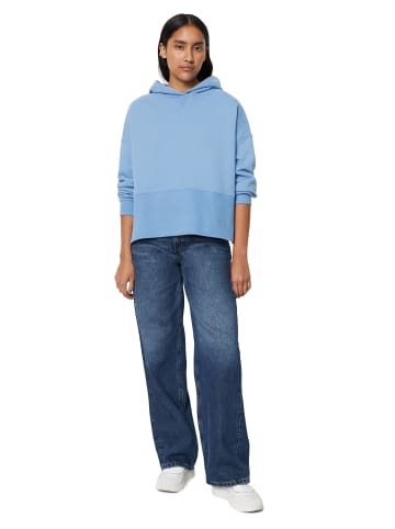 Marc O'Polo DENIM Hoodie oversize in cornflower blue