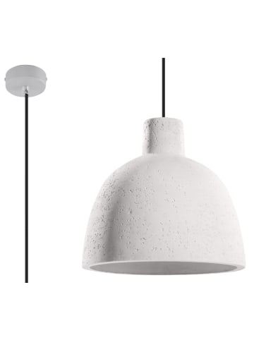 Nice Lamps Hängeleuchte "Filippo" in Beton grau rund 1xE27 LED loft NICE LAMPS