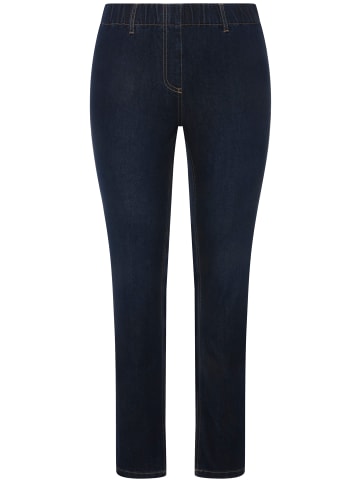 Ulla Popken Hosen in dark blue denim