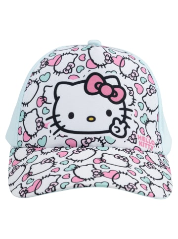 Hello Kitty Hello Kitty Kappe Allover Cap Basecap Baseballkappe verstellbar in türkis