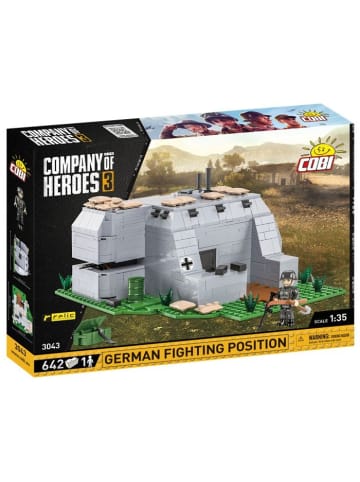 Cobi Modellbauset Klemmbausteine 3043 German Fighting Position - ab 8 Jahre