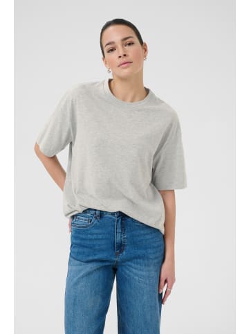 Kaffe T-shirt KAtomina Oversize fit in Grey Melange