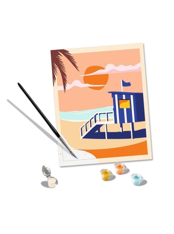 Ravensburger Malprodukte CreArt Adults Trend - Strandhaus CreArt Adults Trend Ab 12 Jahre in bunt