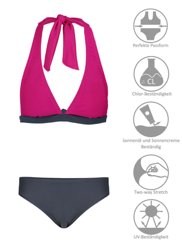 Aquarti 2tlg.- Set Bikini in graphit