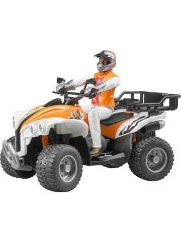 bruder Spielzeugauto 63000 Figurenset-Quad mit Fahrer - 4-8 Jahre