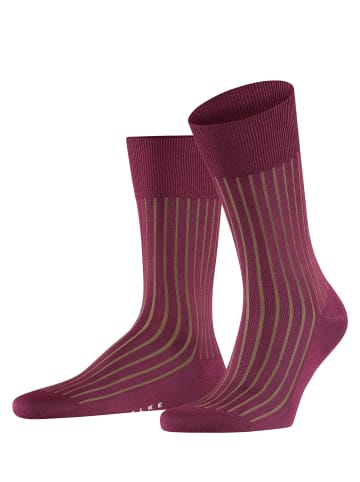 Falke Socken Shadow in Red plum