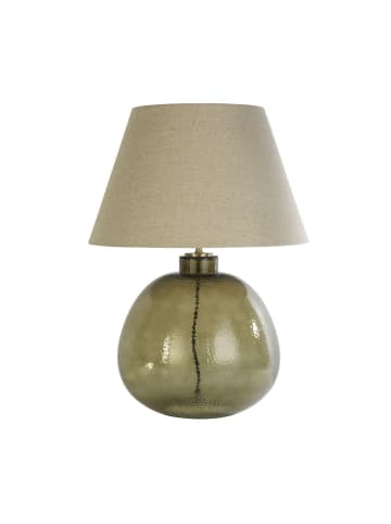 Licht-Erlebnisse Tischlampe (B)40 x (L)40 x (H)56.5 cm in Grün Natur