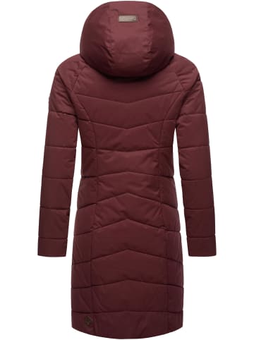 ragwear Steppmantel Dizzie Coat in Wine Red022