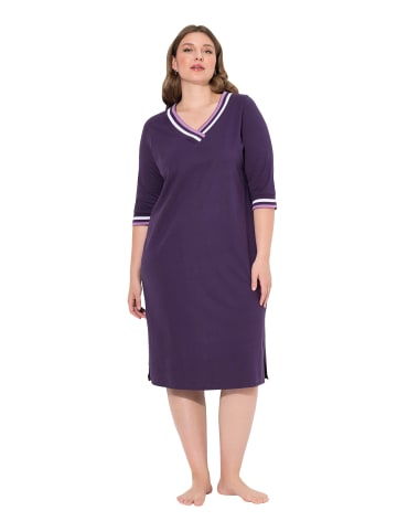 Ulla Popken Nachthemd in aubergine