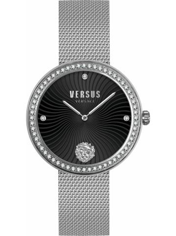 Versace Analoguhr für Damen in silber