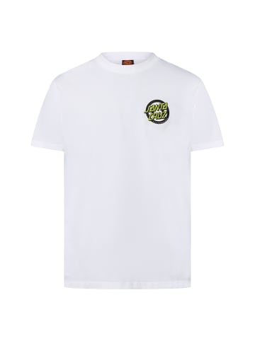Santa Cruz T-Shirt Roskopp Screaming Target in weiß