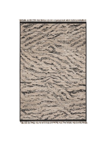 Pergamon Jute Natur Style Teppich Origin Animal Print in Beige
