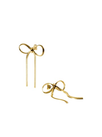 PURELEI Ohrringe Bow in Gold