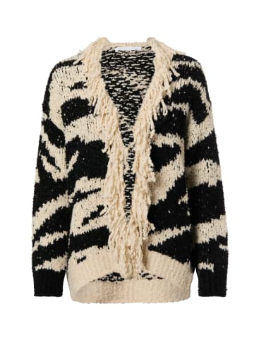 BETTY & CO Strickhülle in beige schwarz - 0001