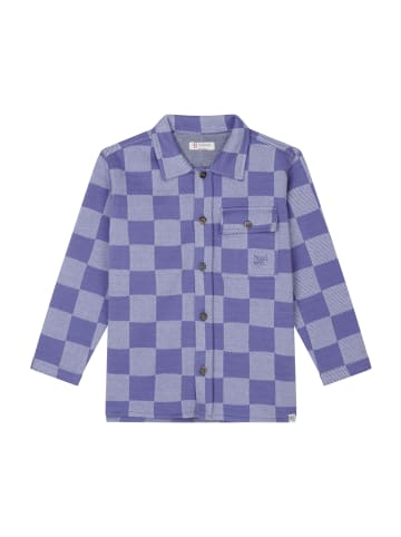 Noppies Langarmshirt Lynnwood in Check pattern Medium blue