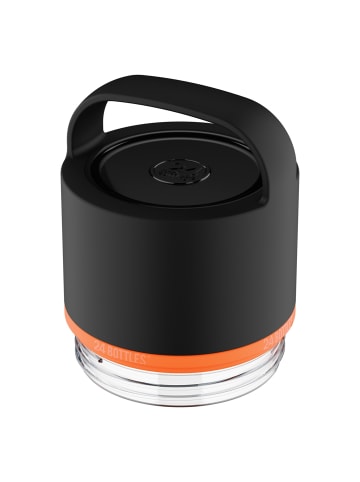 24Bottles 24Bottles Spin Lid Trinkflaschenverschluss in black-clear