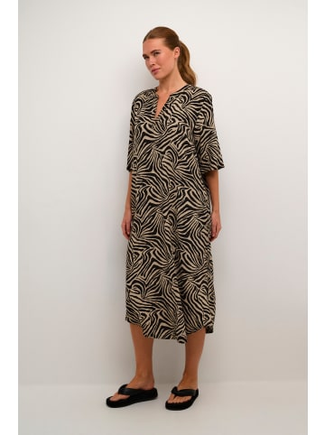 Kaffe Kleid KAmilia Relaxed fit in Chinchilla/Black Animal Print