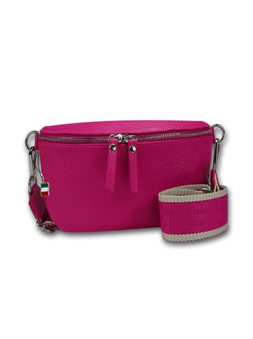 Florence Leder Gürteltasche Florence Tasche pink, mehrfarbig ca. 25cm