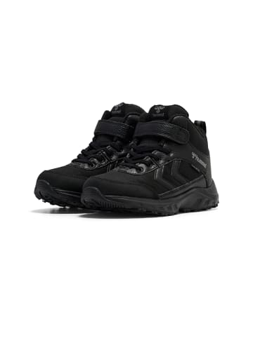Hummel Klettverschluss Outdoor Boots Root Tex Draußen Kinder in BLACK/BLACK