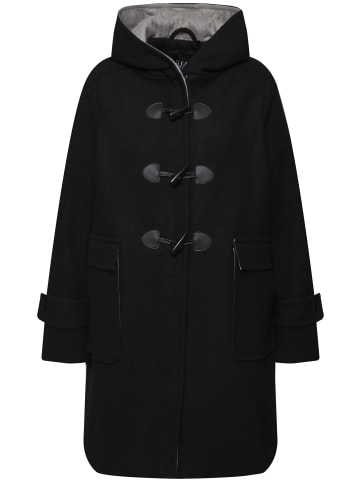 Ulla Popken Mantel in schwarz