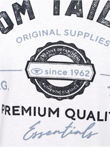 Tom Tailor T-Shirt in weiß