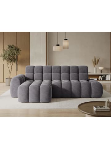 MF Design Ceedry Recamiere Links in Dunkelgrau -  (L) 165 x (B) 283 x (H) 98 cm