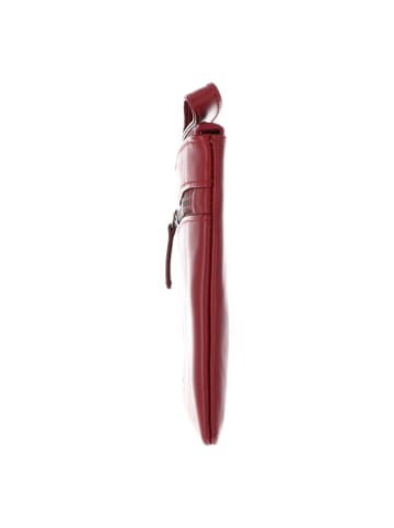 Golden Head Polo Herrentasche RFID Schutz Leder 18 cm rot