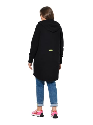 LAURASØN Sweatjacke in schwarz