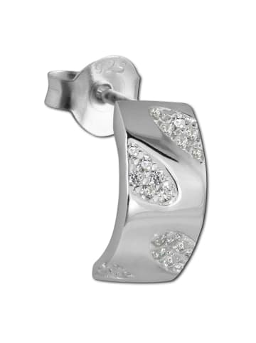 SilberDream Ohrringe Silber 925 Sterling Silber Blätter Ohrstecker