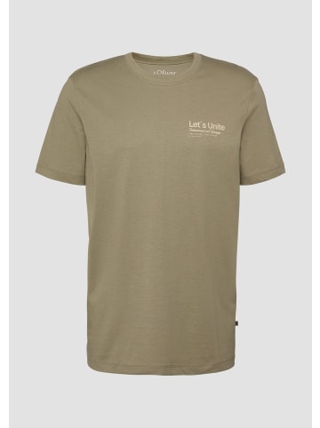 s.Oliver T-Shirt in 78D2_olivgrün