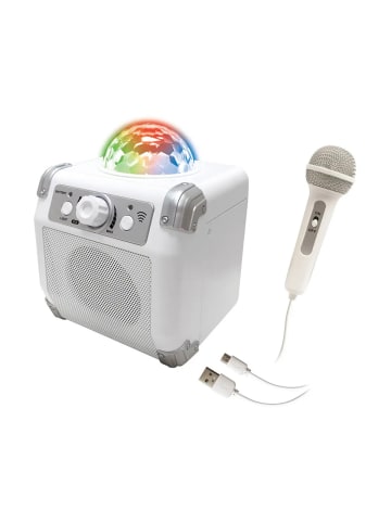 Vedes Karaoke-System Boogie Bee Disco, mit Mikrofon, Bluetooth und Discolicht