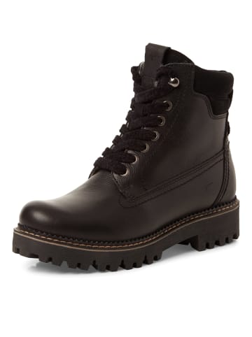 Tamaris Schnürboots in Schwarz