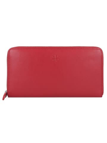 PICARD Bali 1 Geldbörse RFID Schutz Leder 18.5 cm in red