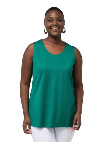 Ulla Popken Strick-Top in grünblau