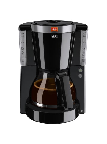 Melitta 1011-04 Look IV Selection Filterkaffeemaschine 1.2 l in Schwarz