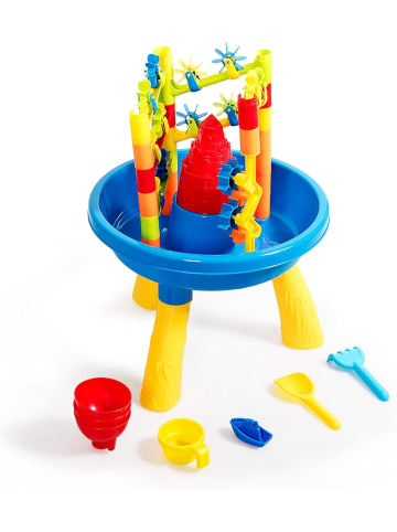 COSTWAY Sand- & Wasserspieltisch 2-in-1 in Bunt