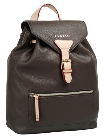 Bugatti Rucksack ELLA in dunkelbraun