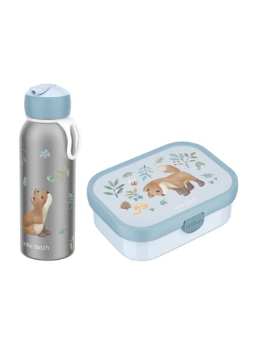 Mepal 2er Set Lunchset mit Thermoflasche Campus in Forest Friends