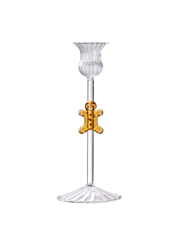 Butlers Butlers Kerzenhalter MERRY&BRIGHT Lebkuchenmann in Durchscheinend