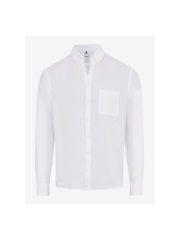 BRAX Langarmhemd in white