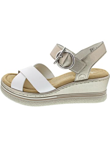 rieker Keilsandalette Weiß
