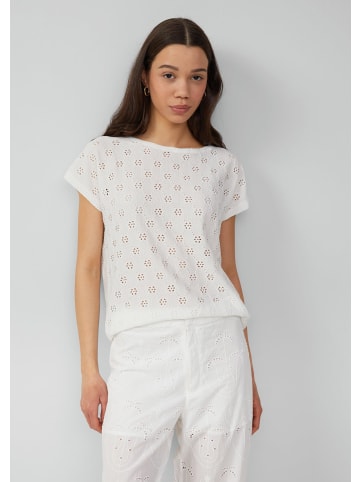 QS T-Shirt in 0100_weiß