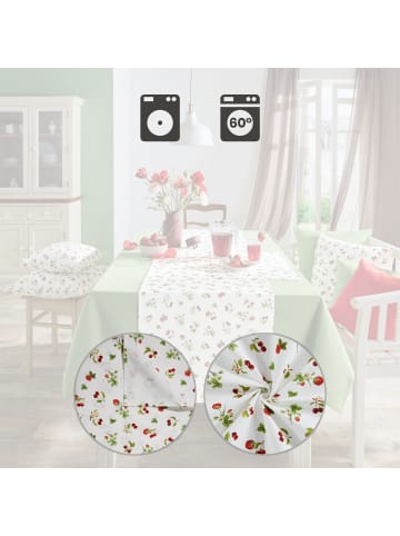 REDBEST Baumwolle Tischset 2er-Pack in rot