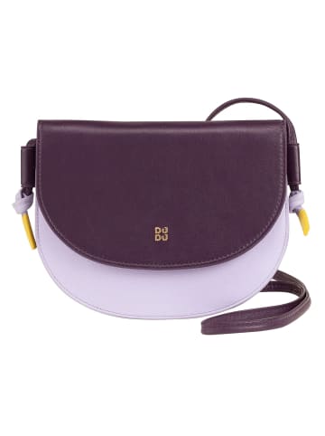 DuDu Altea Umhängetasche Leder 18.5 cm in deep purple