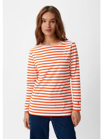 Comma CI T-Shirt langarm in Orange