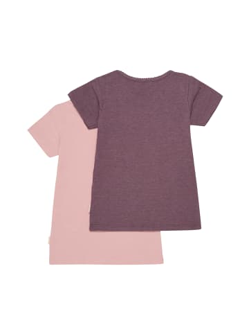 Minymo T-Shirt MINYMO - MIBasic 33 - T-shirt (2-pack) - 3933 in rosa